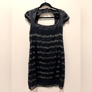 French Connection Sequins Black/Navy Dress